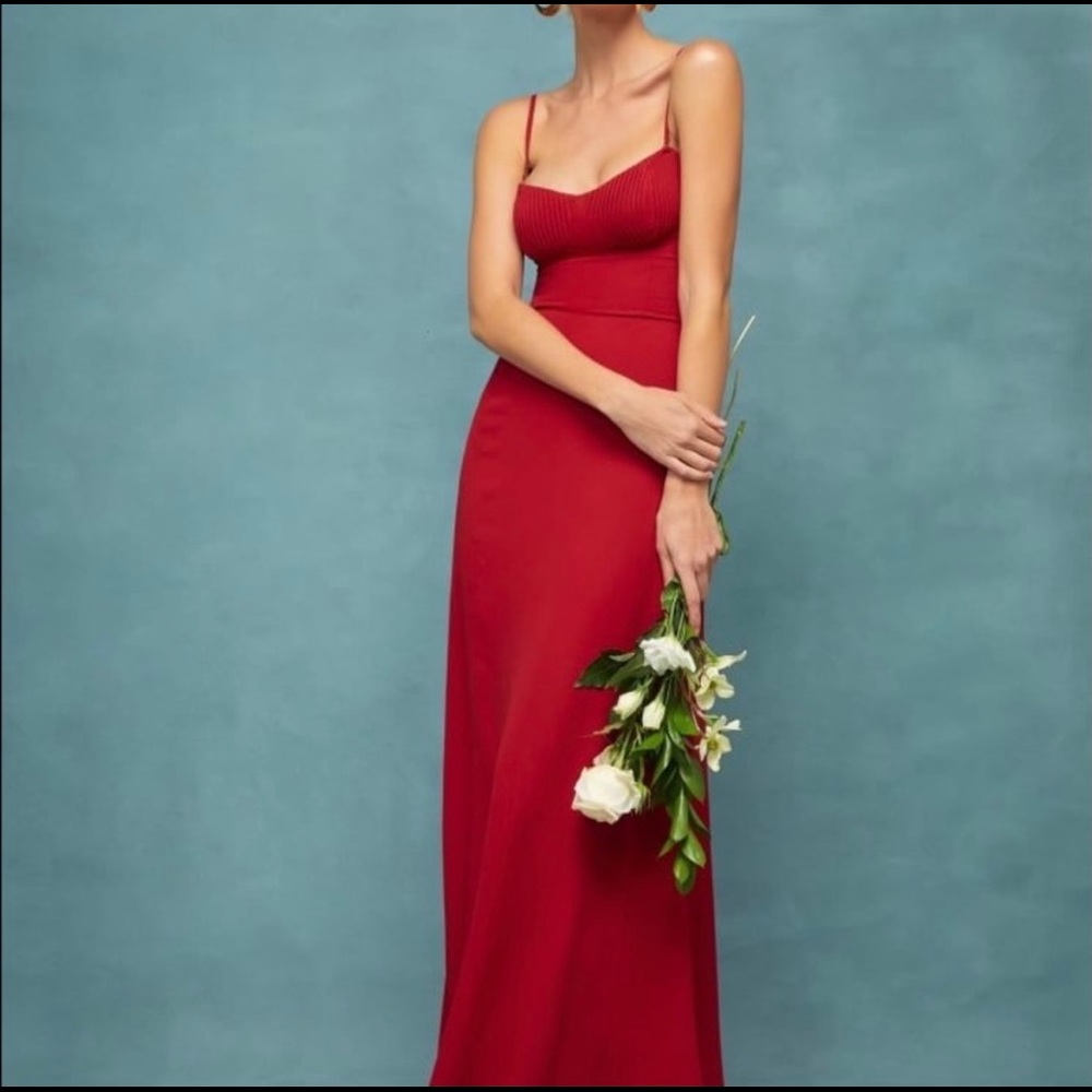 NWT Reformation Riesling Dress US 6